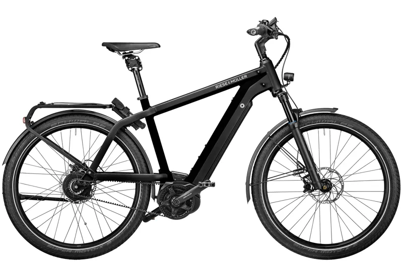 Riese and Muller Charger GT Silent Electric Bike Black Matt